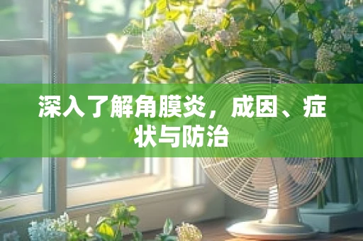 深入了解角膜炎，成因、症状与防治
