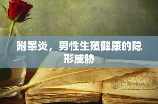 附睾炎，男性生殖健康的隐形威胁