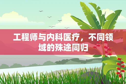 工程师与内科医疗，不同领域的殊途同归