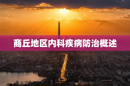 商丘地区内科疾病防治概述