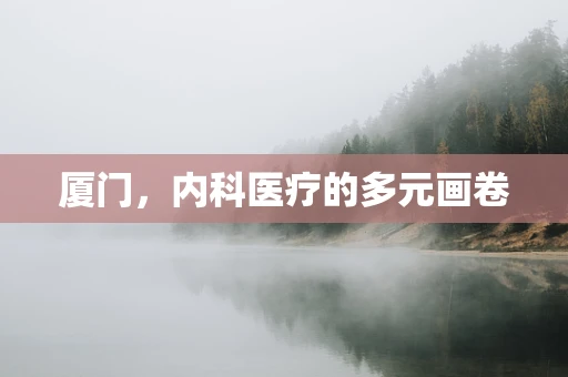 厦门，内科医疗的多元画卷