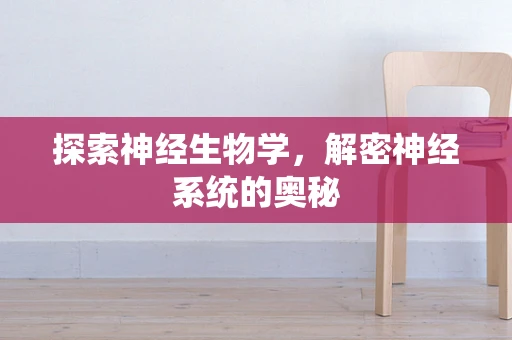 探索神经生物学，解密神经系统的奥秘