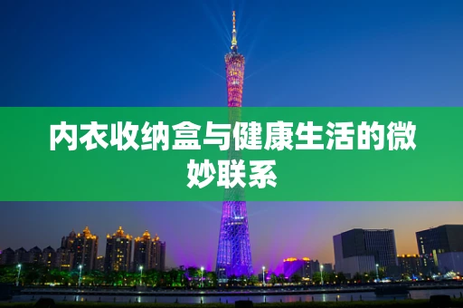 内衣收纳盒与健康生活的微妙联系
