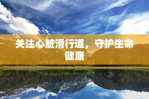 关注心脏滑行道，守护生命健康