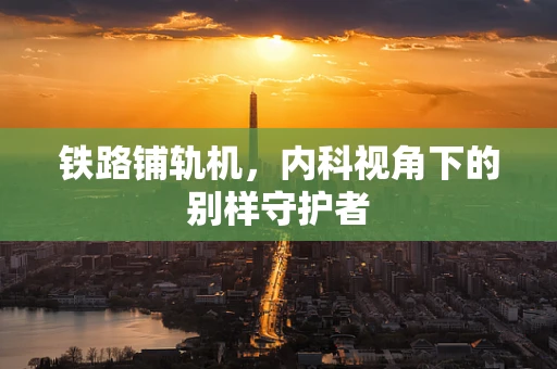 铁路铺轨机，内科视角下的别样守护者