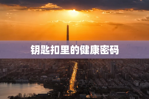 钥匙扣里的健康密码