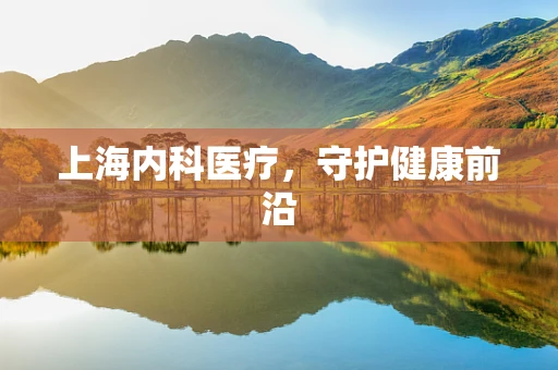 上海内科医疗，守护健康前沿