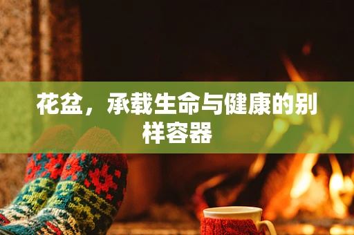花盆，承载生命与健康的别样容器
