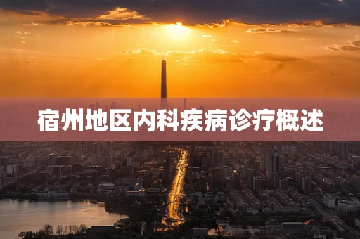 宿州地区内科疾病诊疗概述
