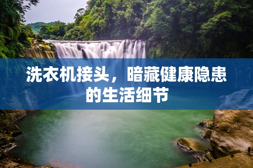 洗衣机接头，暗藏健康隐患的生活细节