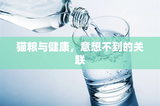 猫粮与健康，意想不到的关联