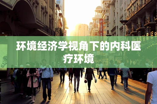 环境经济学视角下的内科医疗环境